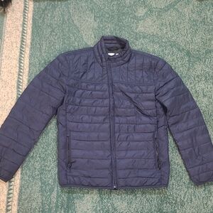 GAP Men's Dark Blue Puffer Jacket